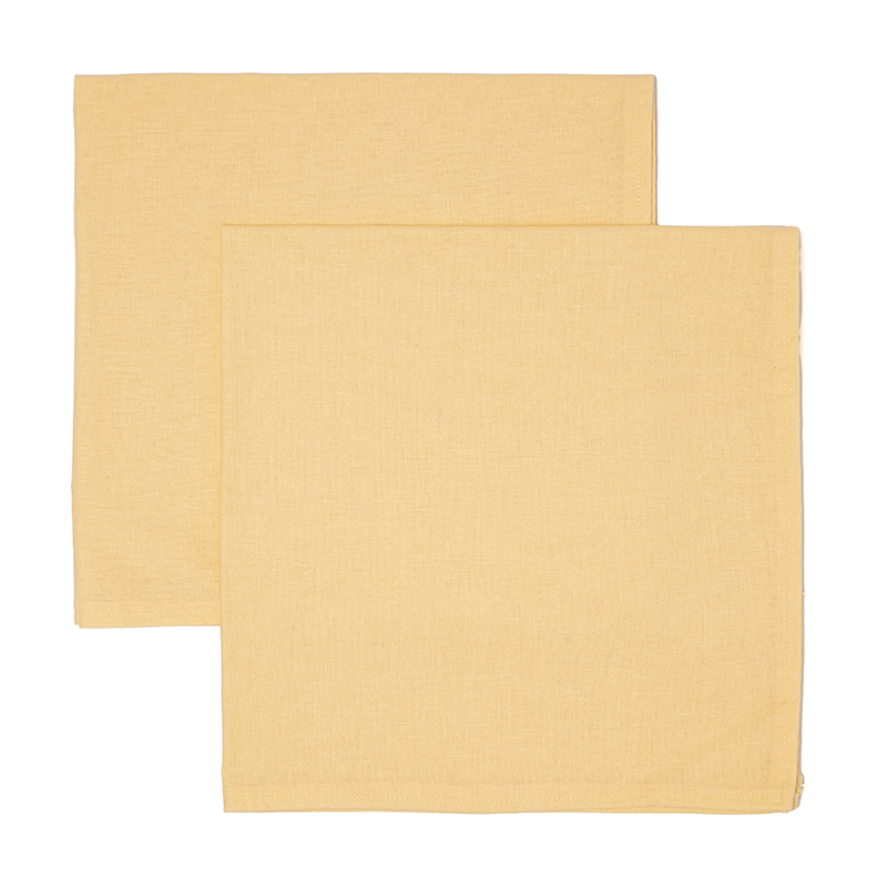 Luxury Cotton Napkin Set Of 2 - Square