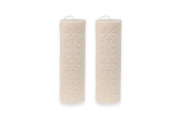 Bonita Duo White Pear Scented Christmas Candle